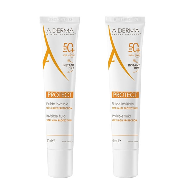 Aderma艾芙美燕麦超轻感隔离乳SPF50+ 2入合购【68折优惠】